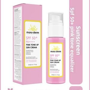 واقي الشمس المُوحد للون البشرة (Pink Tone-Up) بعامل حماية من الشمس SPF 50+ PA++++ | الجيل الجديد من الفلتر الكوري 50 مل