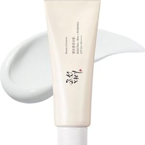 كريم واقي من الشمس بعامل حماية SPF50+، غني بالأرز والبروبيوتيك، حماية من الأشعة فوق البنفسجية، منتج كوري، 50 مل